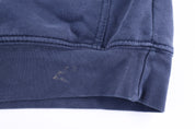Vintage Nike Embroidered Logo Blue Pullover Hoodie