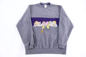 Vintage The Disney Store 7 Dwarfs Fleece Pullover