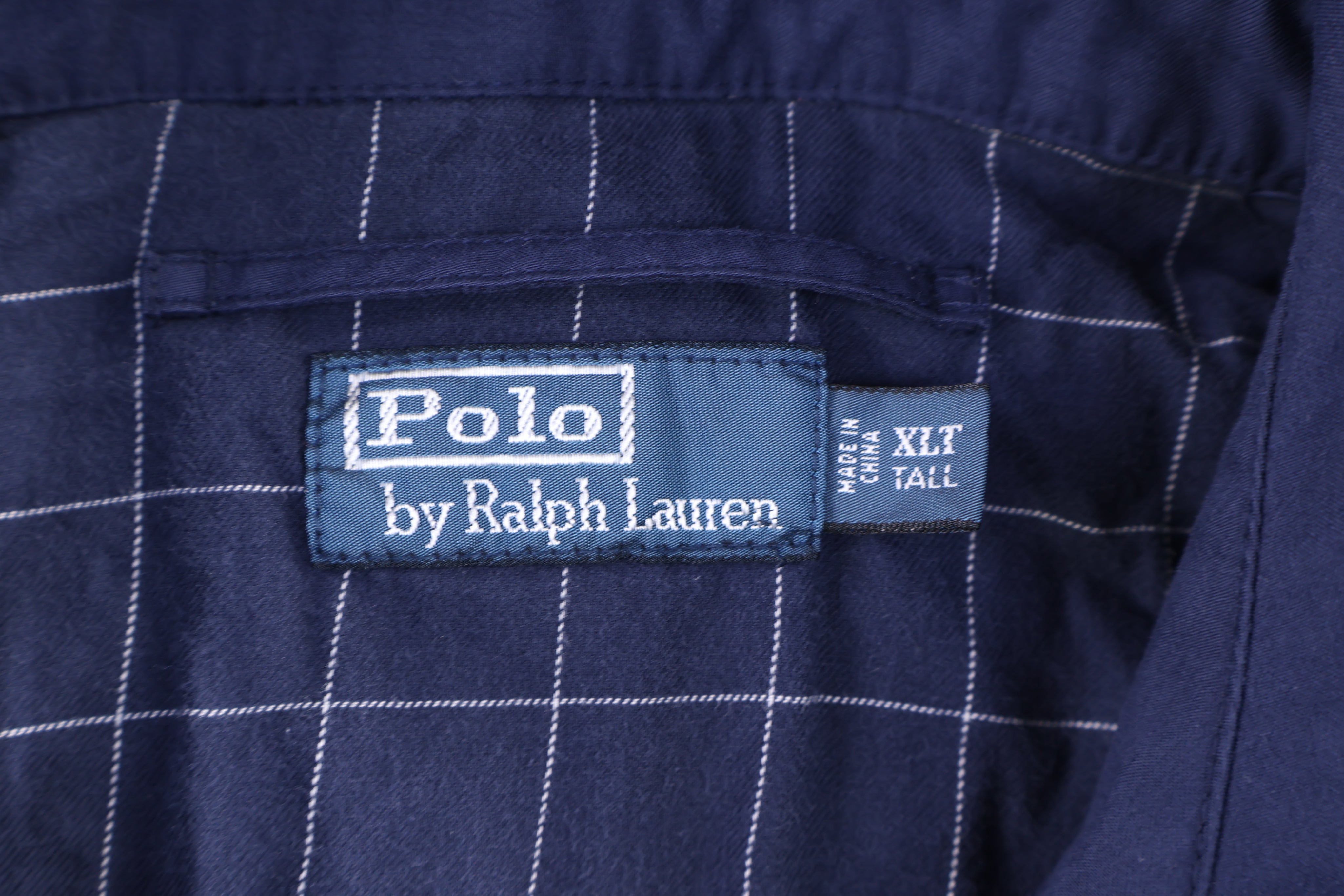 Polo by Ralph Lauren Embroidered Logo Blue Full Zip Jacket