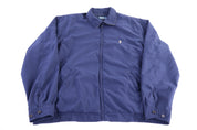 Polo by Ralph Lauren Embroidered Logo Blue Full Zip Jacket