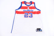 Reebok Washington Bullets Michael Jordan Basketball Jersey