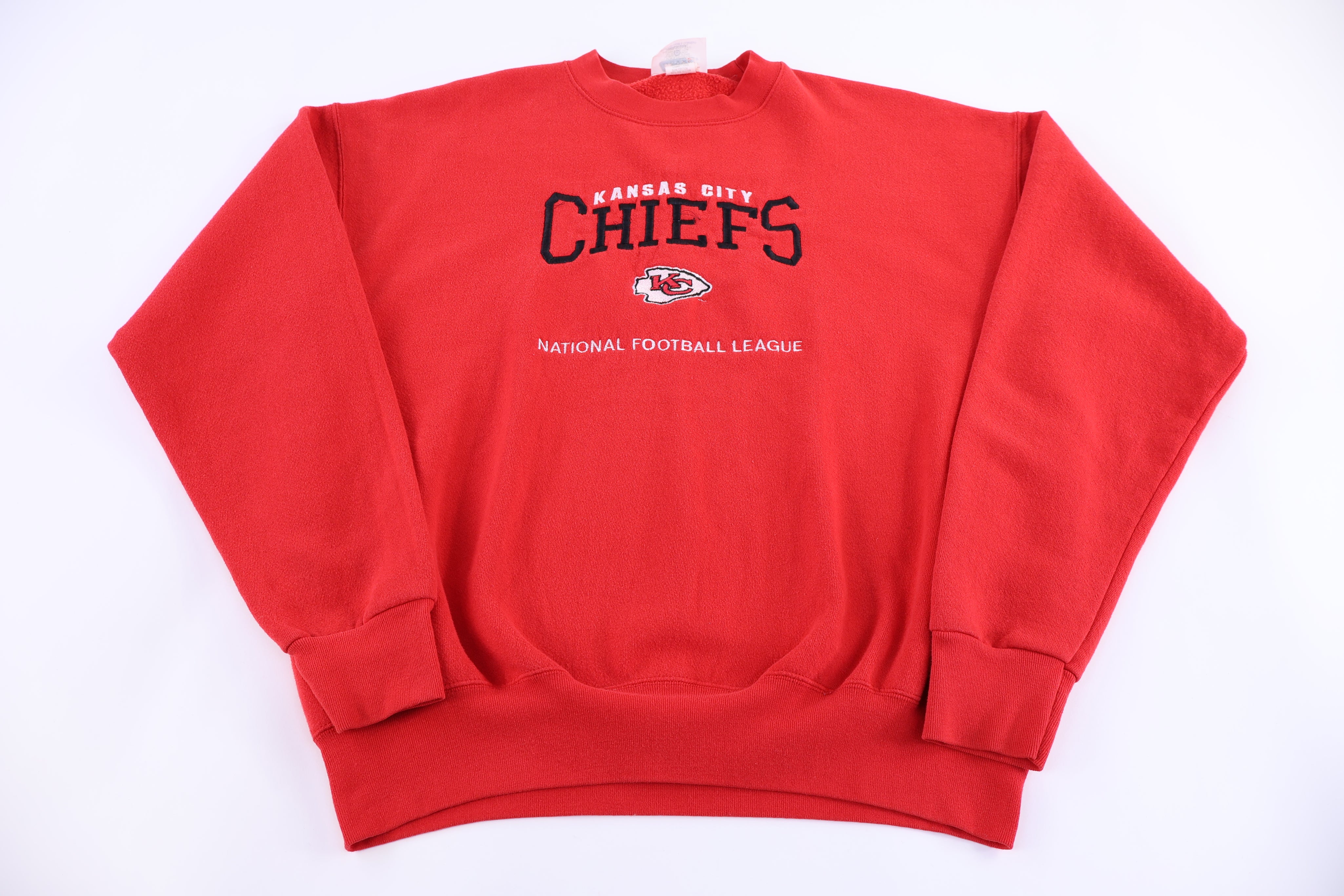 Vintage Kansas City Chiefs Football Embroidered Sweatshirt