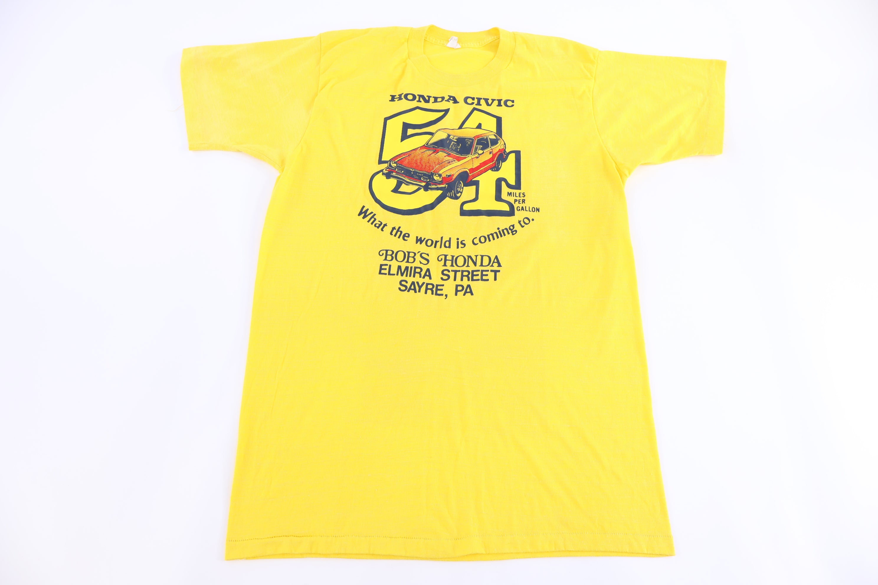 70's Honda Civic What The World Is Coming To T-shirt