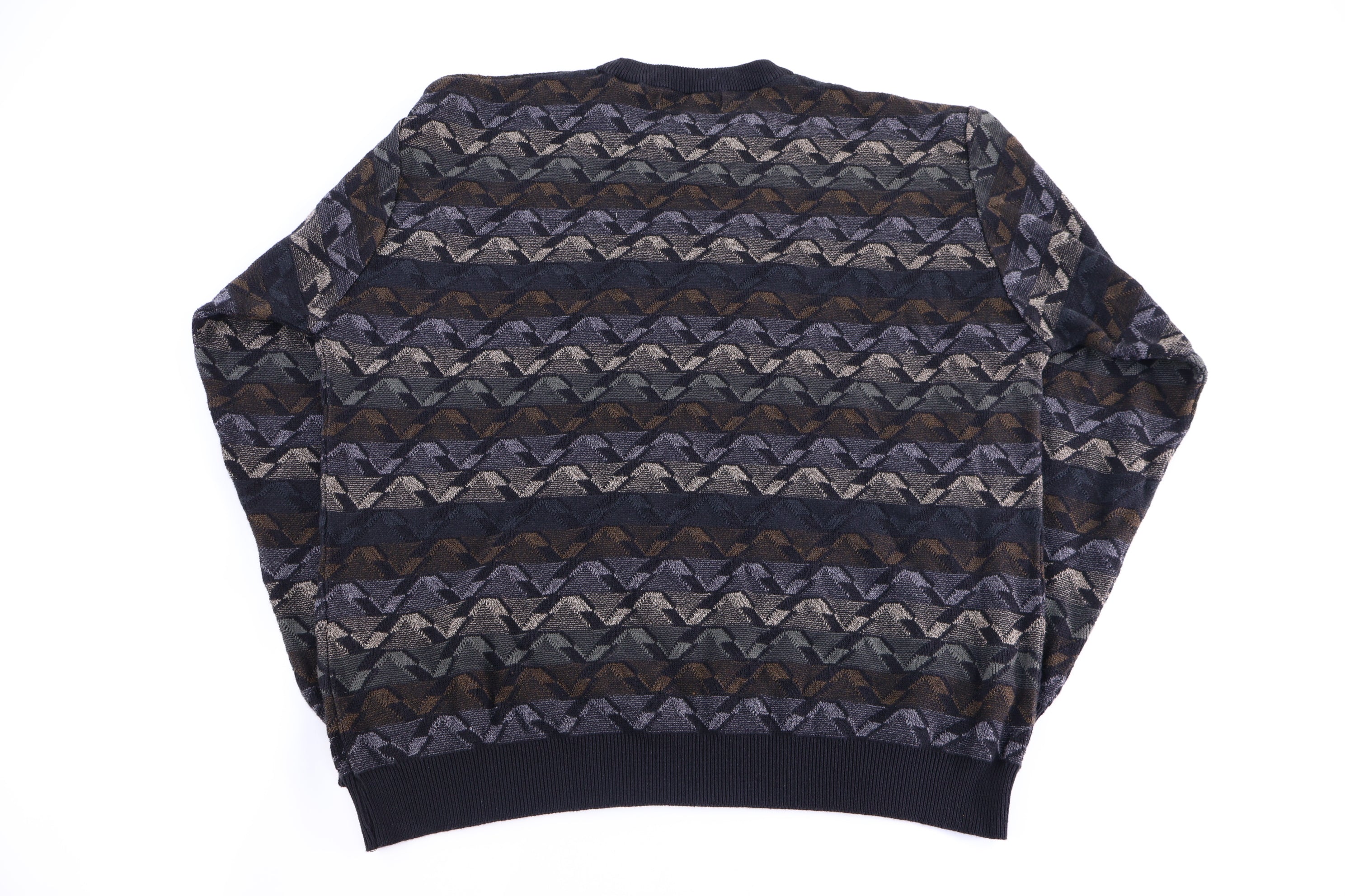 Vintage Joseph & Feiss Multipattern Knit Sweater