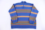 Ralph Lauren Multicolor Quarter Zip Knit Sweater