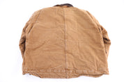 Carhartt Logo Patch Tan Full Zip Jacket