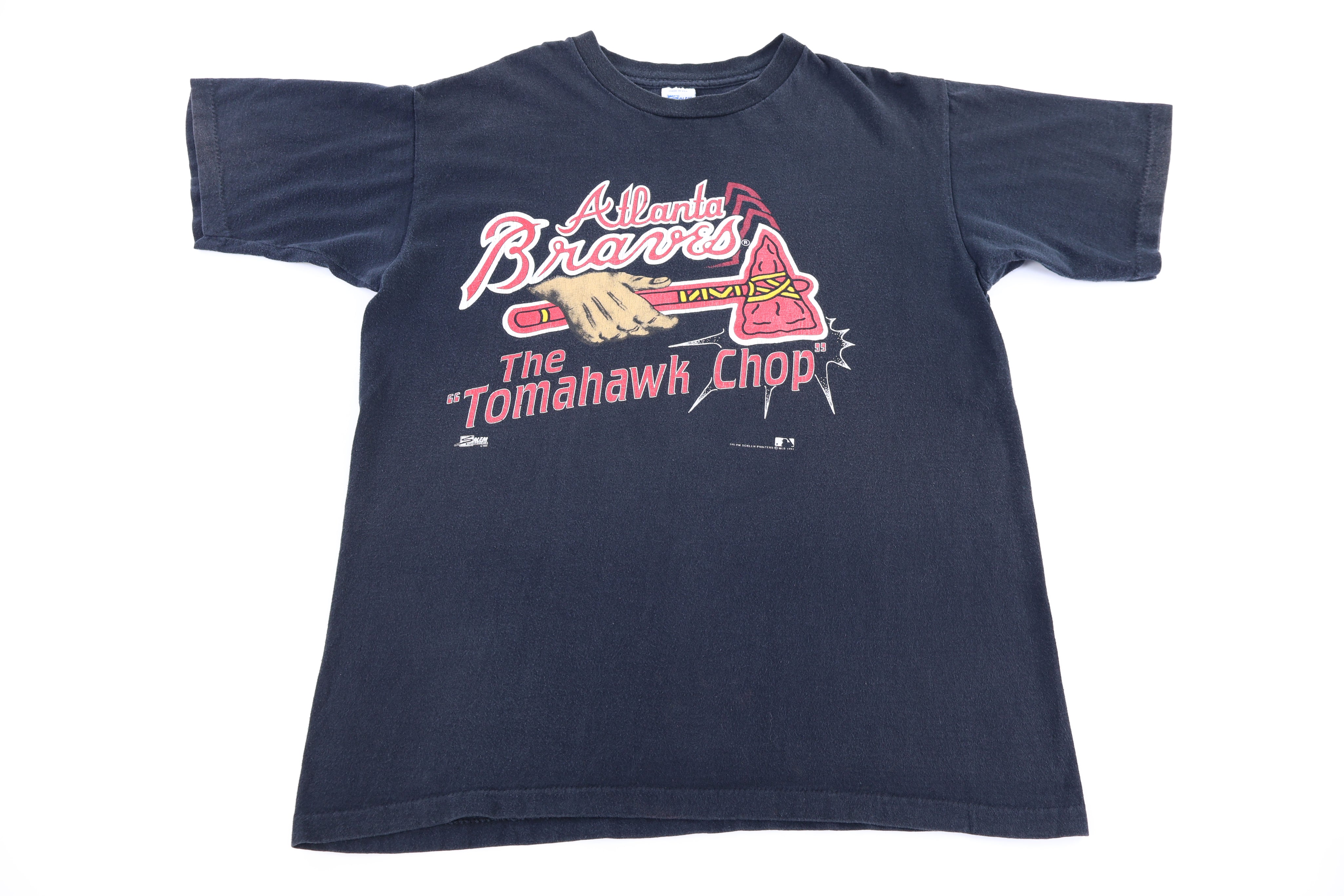1991 Atlanta Braves The Tomahawk Chop T-shirt