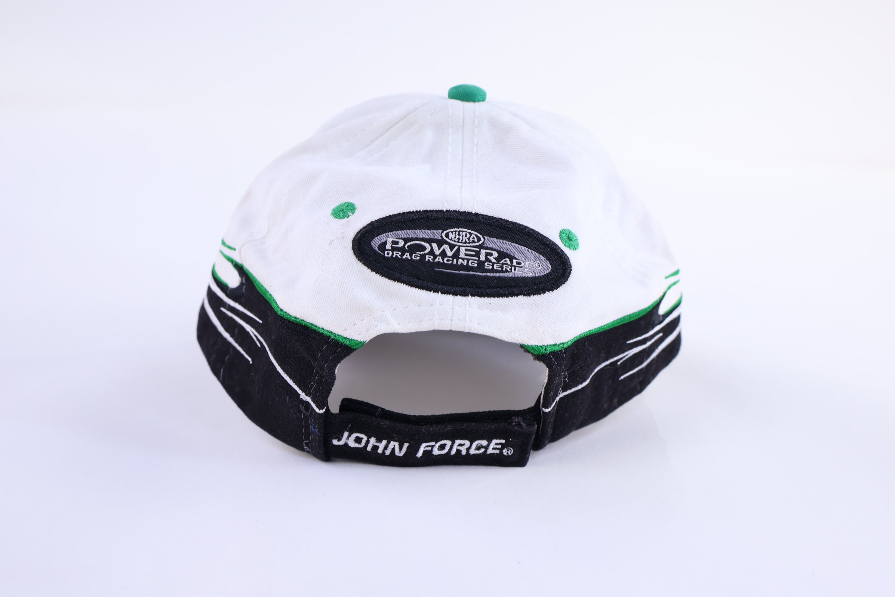 Vintage John Force Racing Flames Hat