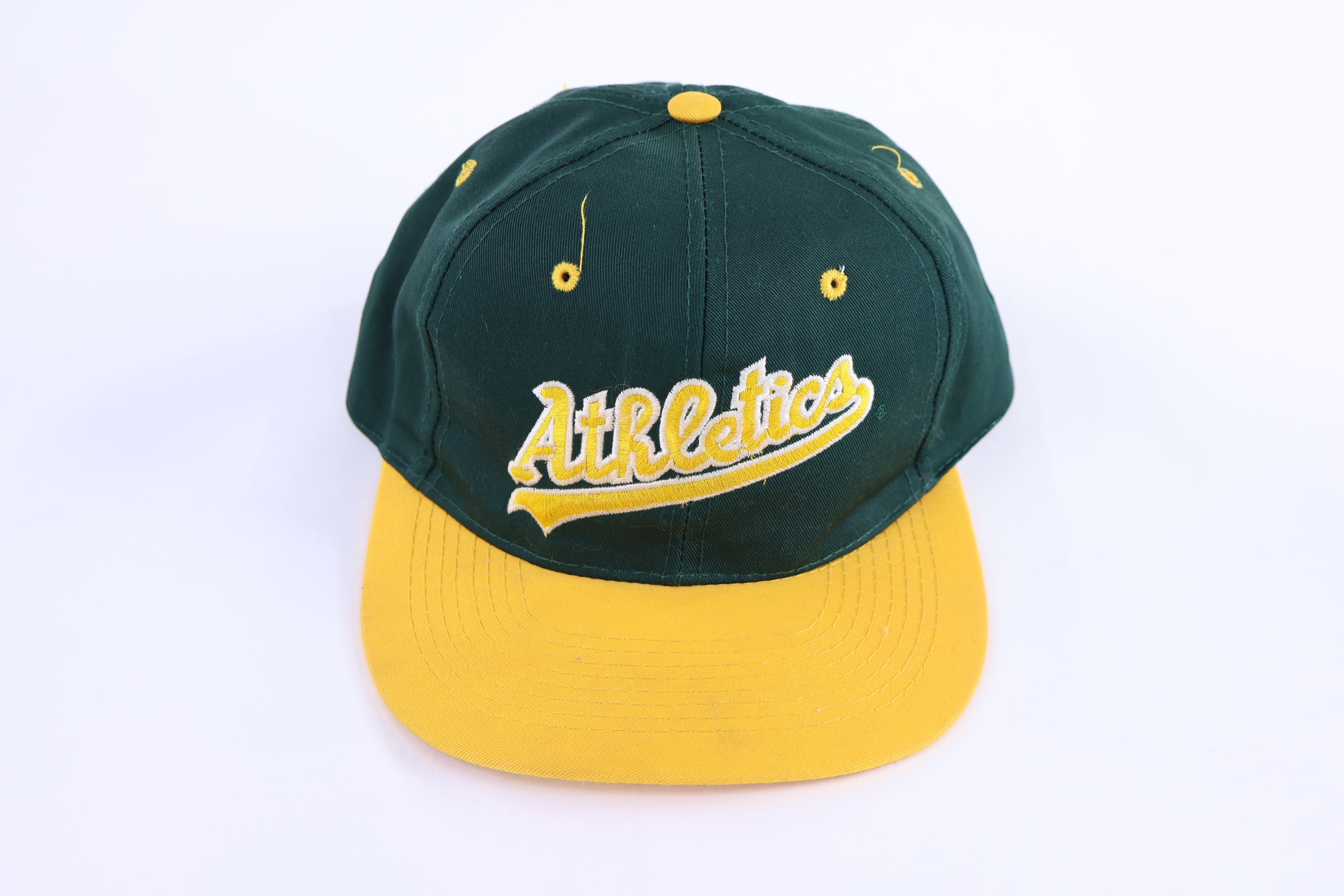 90's Oakland Athletics Embroidered Snapback Hat