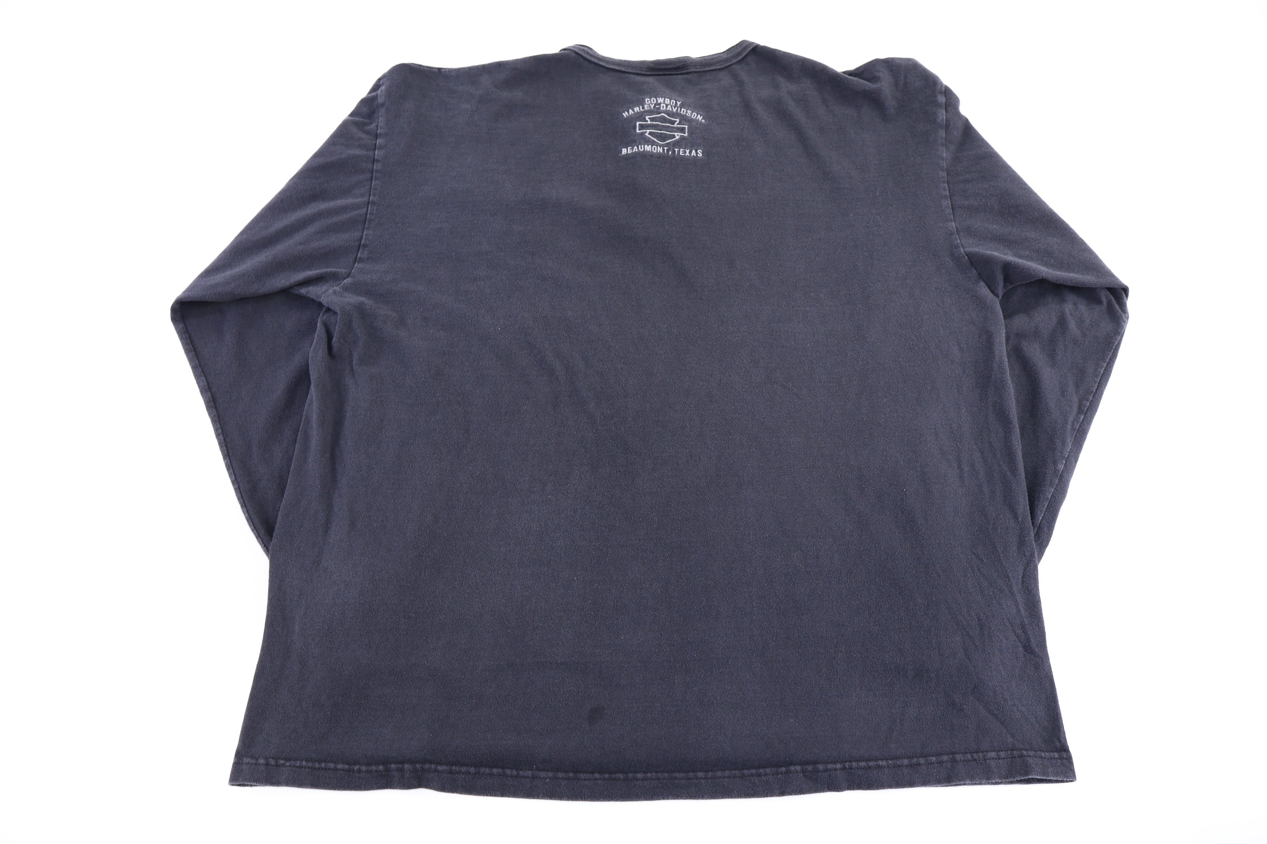 Harley Davidson Motorcycles Henley LS T-Shirt