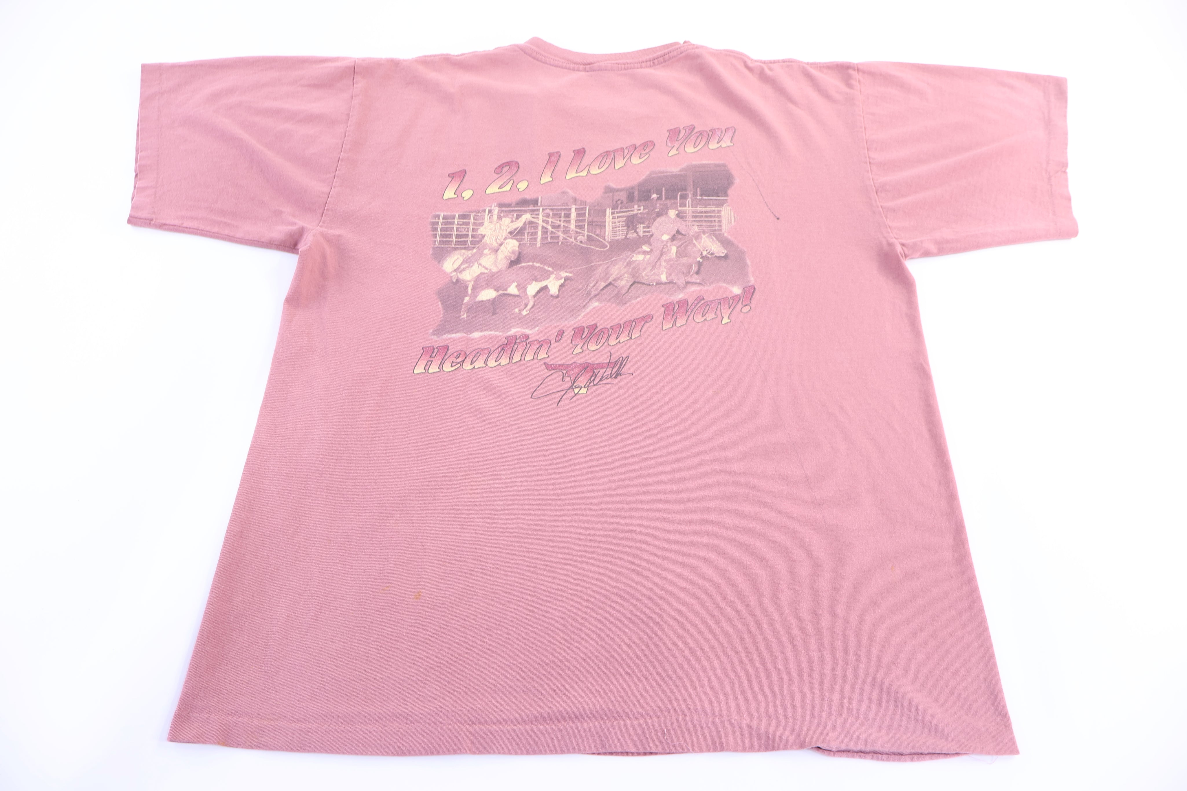 90's Clay Walker 1, 2, I Love You Tour T-shirt
