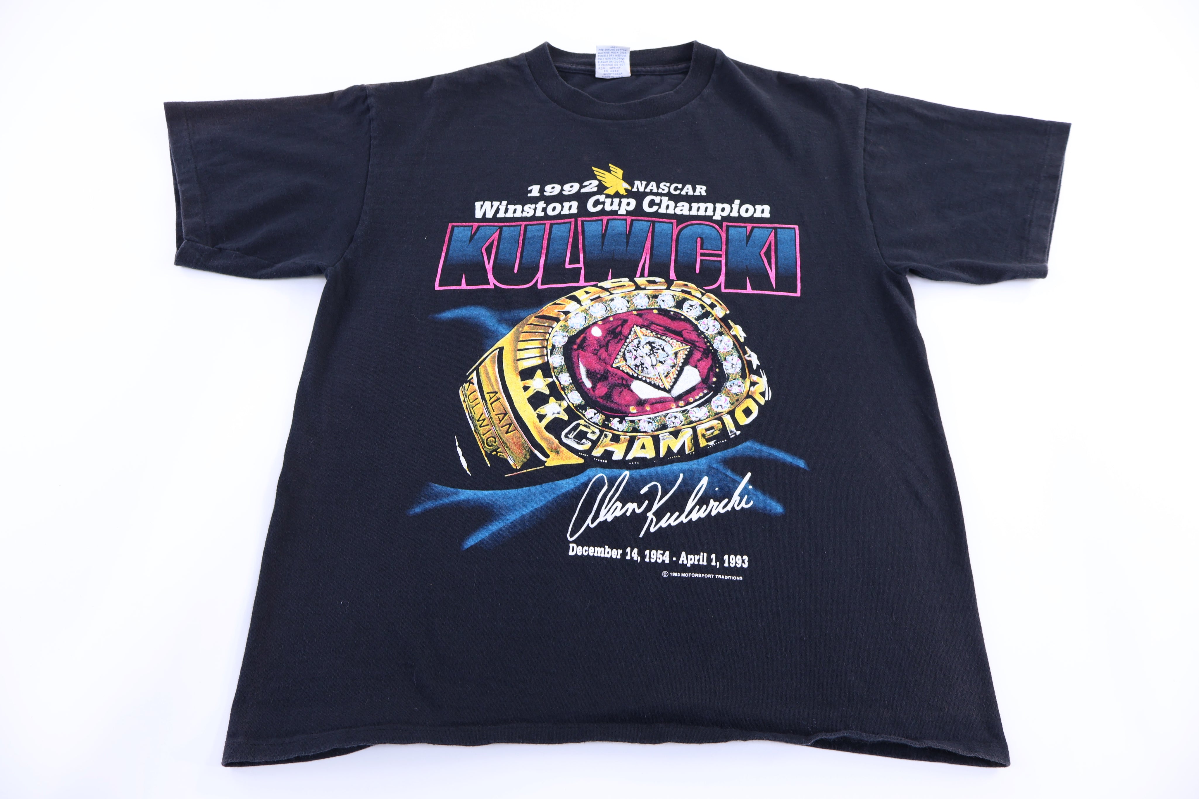 1992 Kulwicki Winston Cup Champion T-shirt