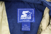 90's Starter University of Notre Dame Full Zip Jacket