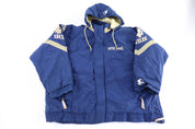 90's Starter University of Notre Dame Full Zip Jacket
