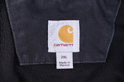 Carhartt Logo Patch Black Full Zip Jacket