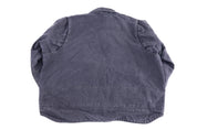 Carhartt Logo Patch Black Full Zip Jacket