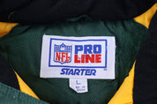 Vintage Green Bay Packers Football Puffer Jacket