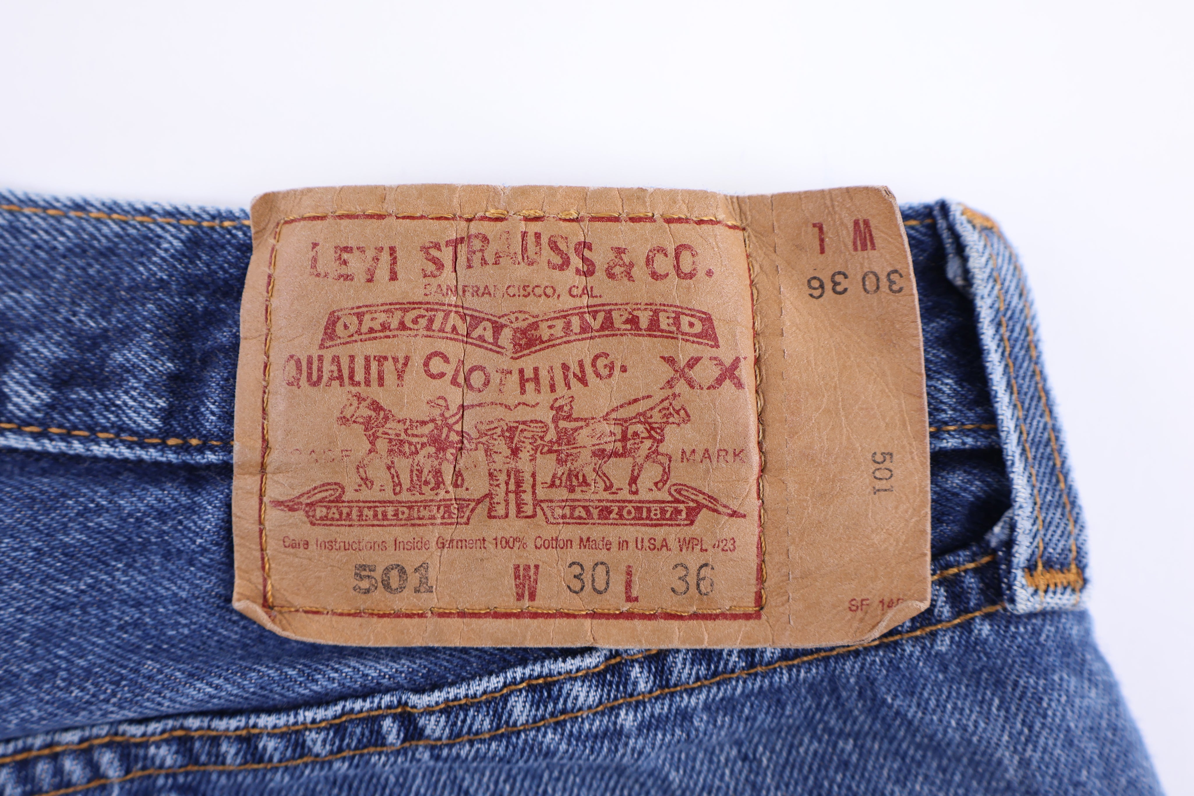 90's Levi's 501 Dark Wash Denim Jeans