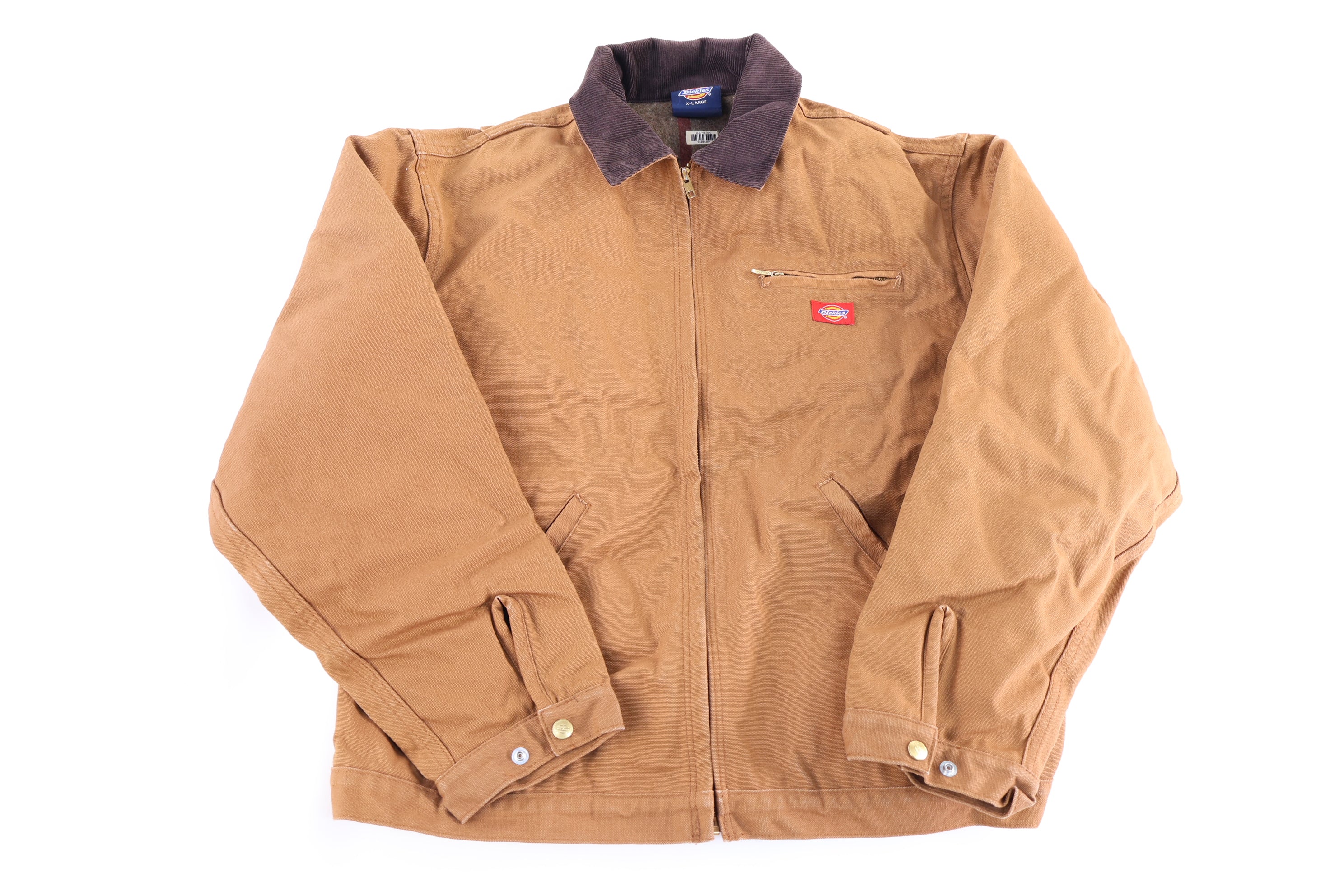 Vintage Dickies Logo Patch Blanket Lined Full Zip Jacket