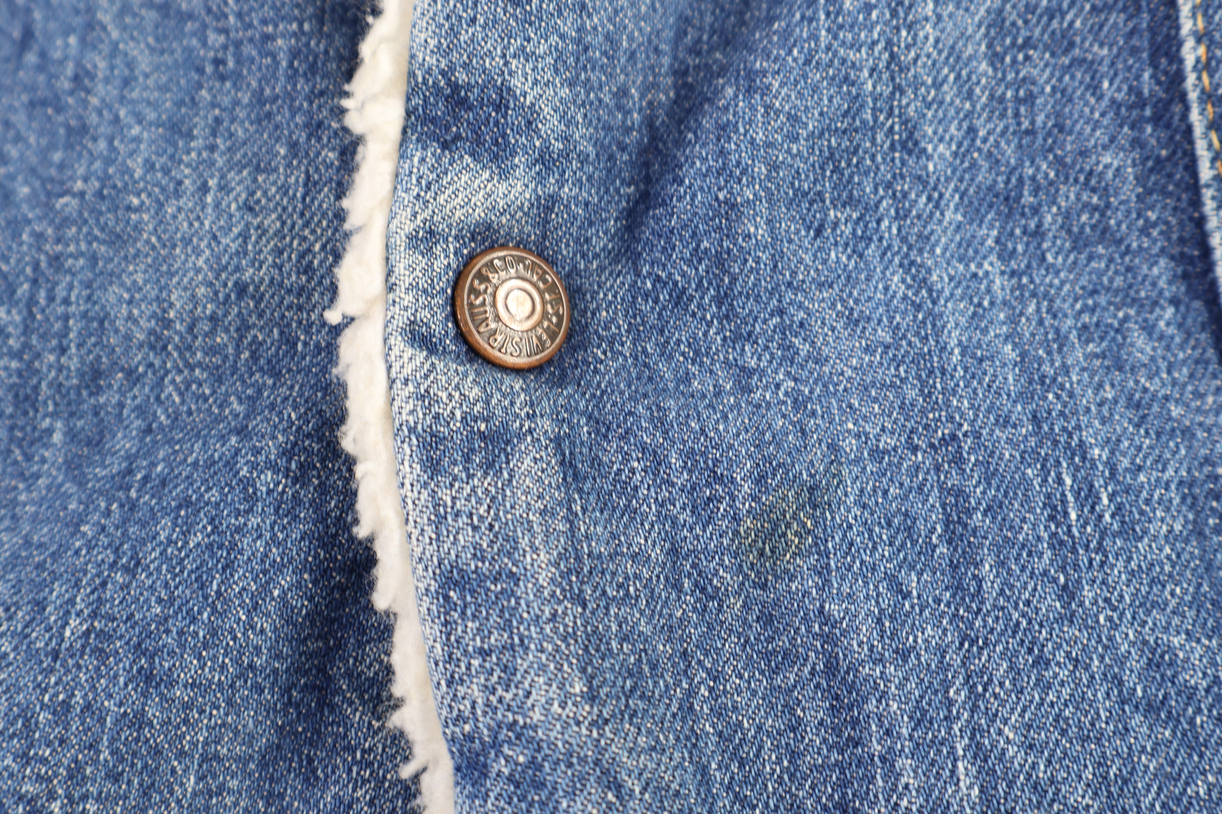 70's Levi's Sherpa Lined Denim Jacket