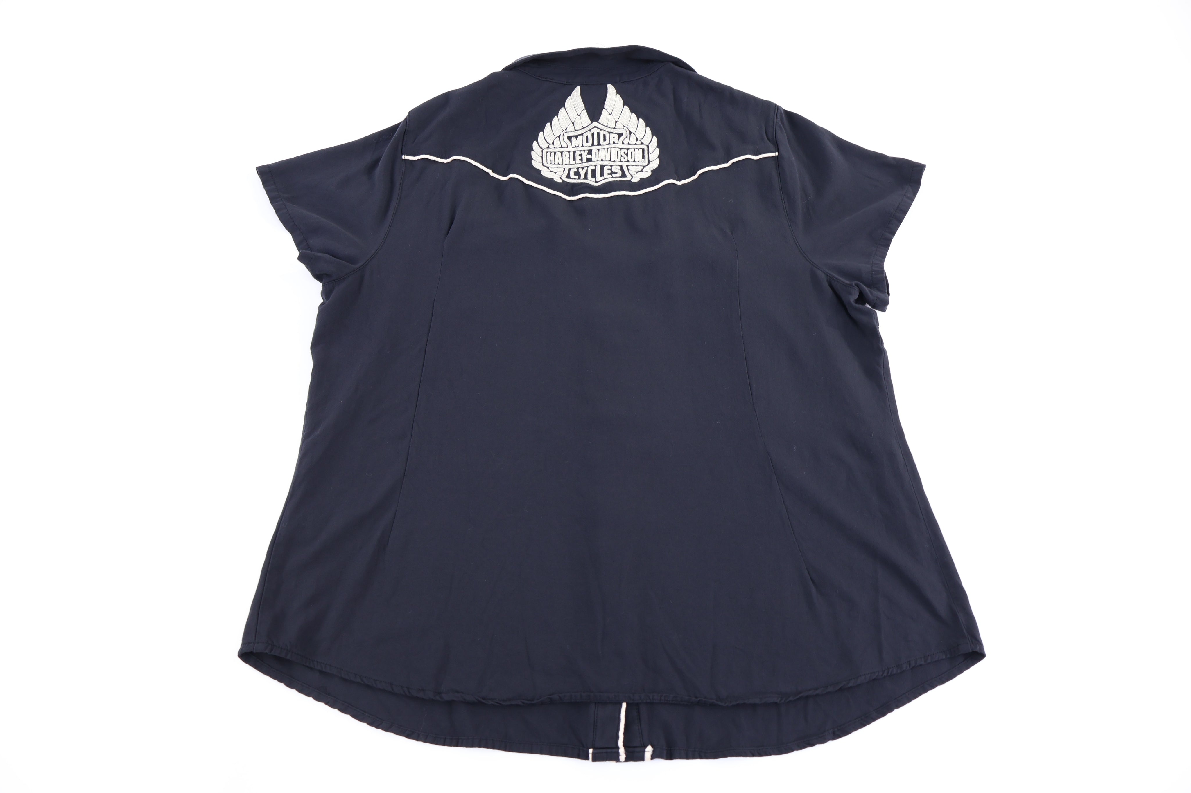 Women's Harley Davidson Motorcycles Button Down