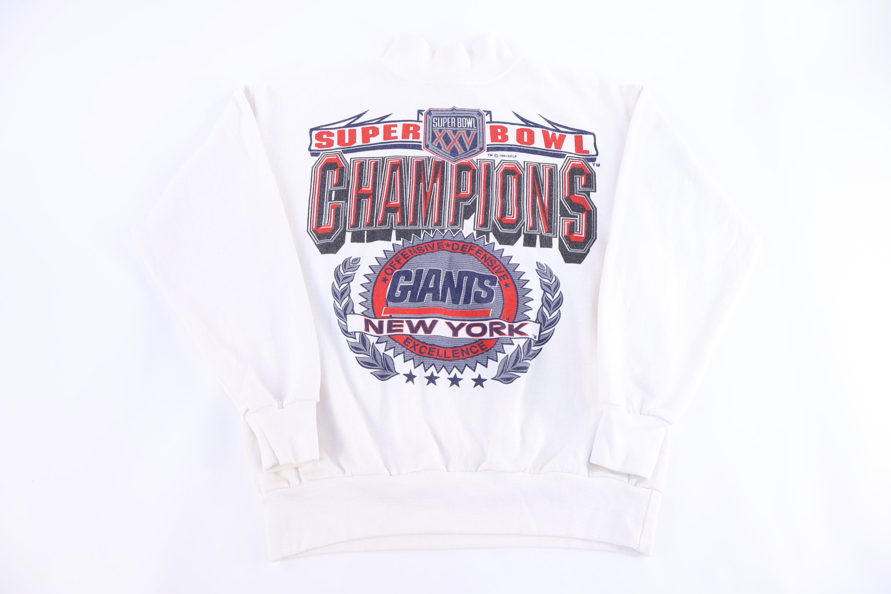 1991 New York Giants Super Bowl Champions Sweatshirt