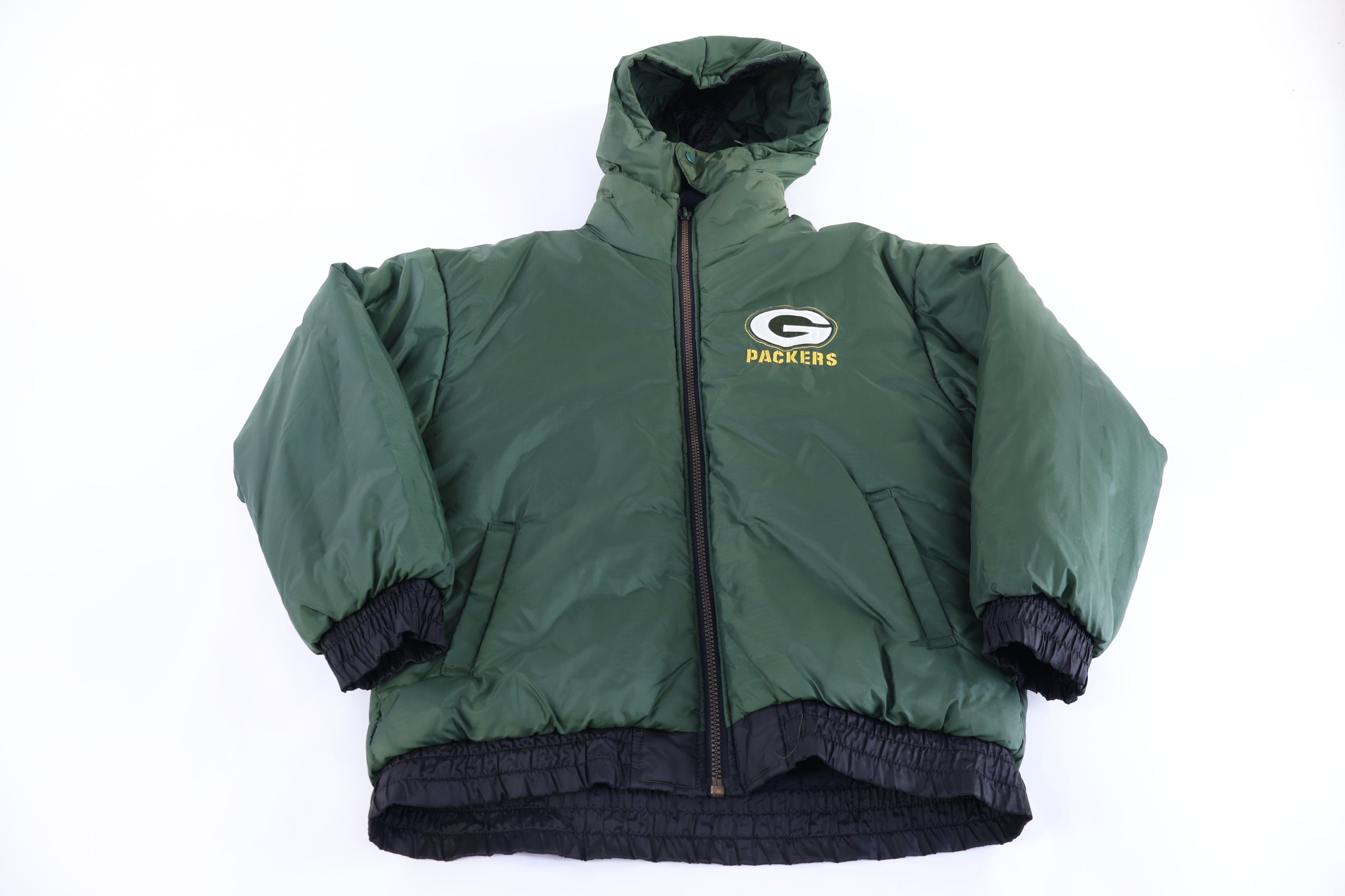 90's Pro Player Green Bay Packers Football Reversible Jacket