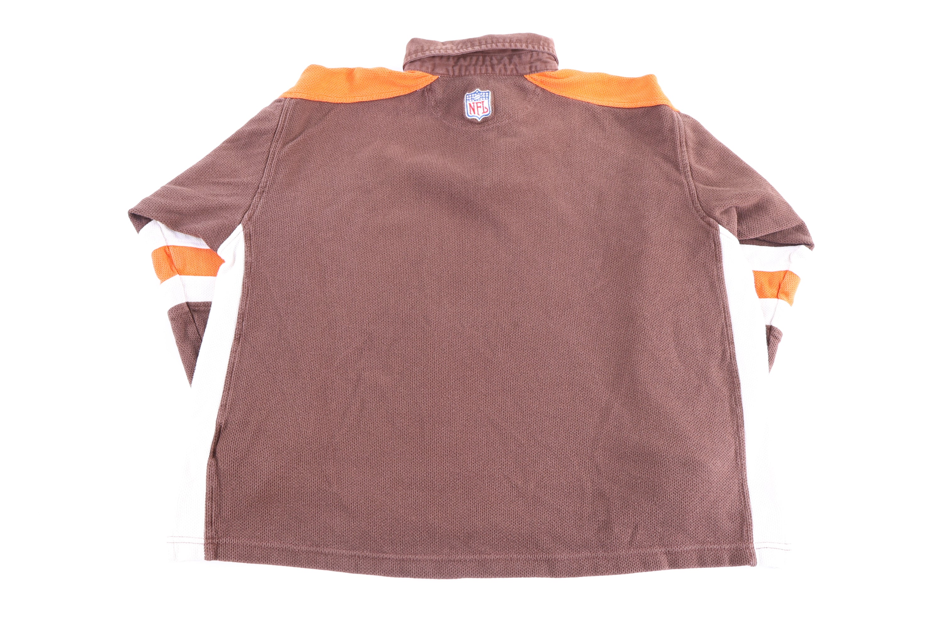 90's Cleveland Browns Football Quarter Zip Pullover
