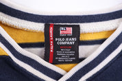 Polo Jeans Company Blue & Yellow LS T-shirt