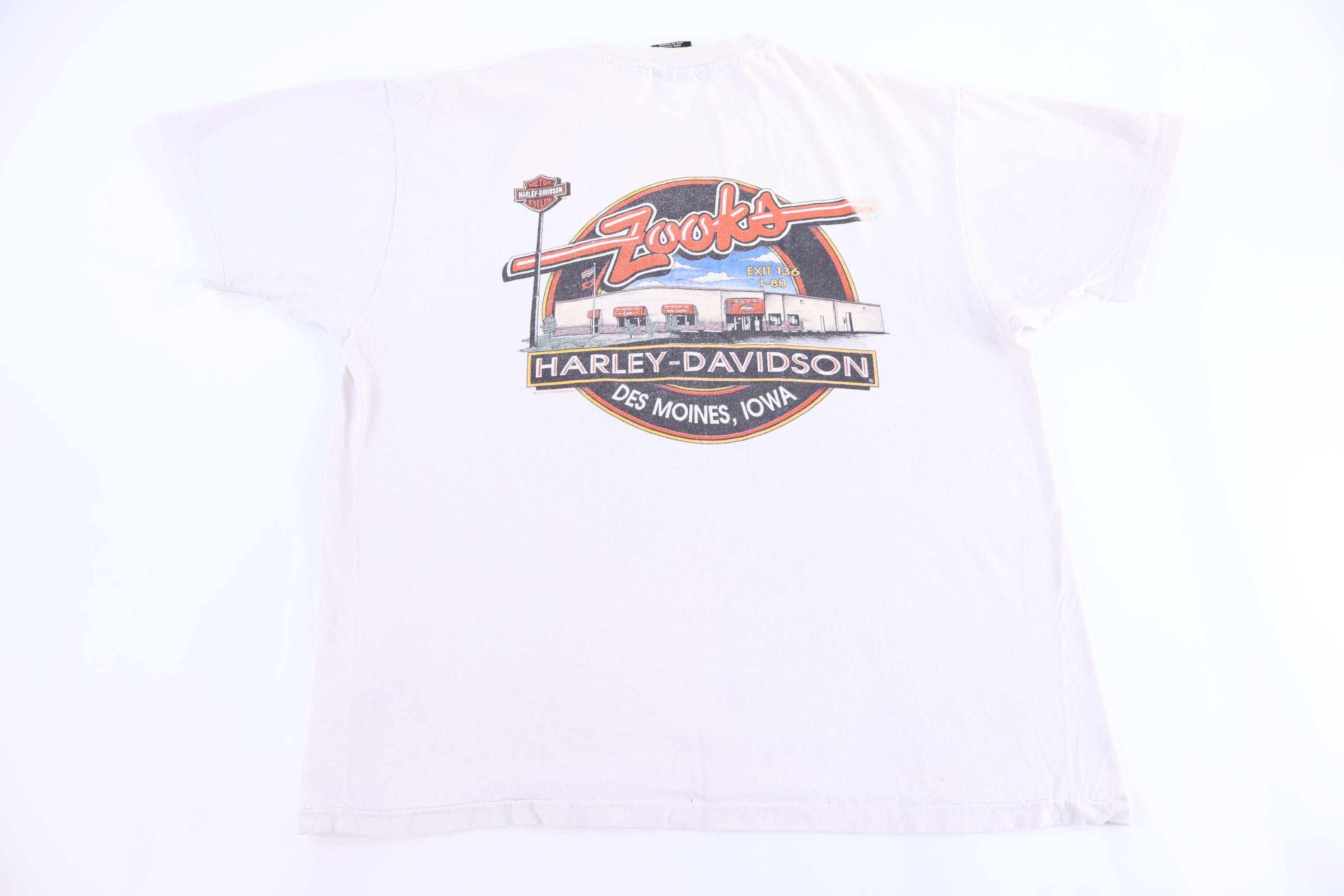 1995 Harley Davidson Motorcycles Iowa T-shirt