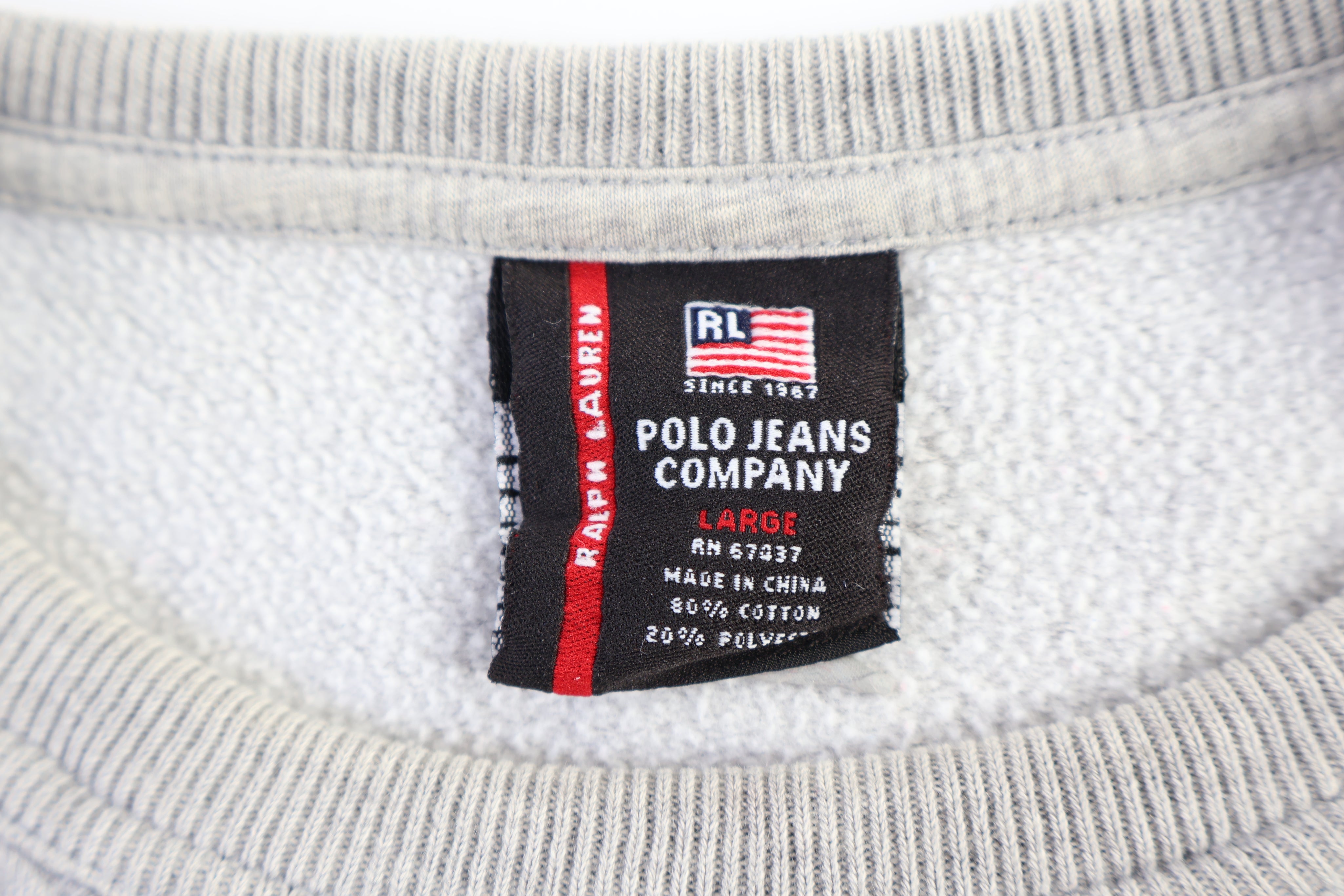 Vintage Polo Jeans Company Pullover Sweater