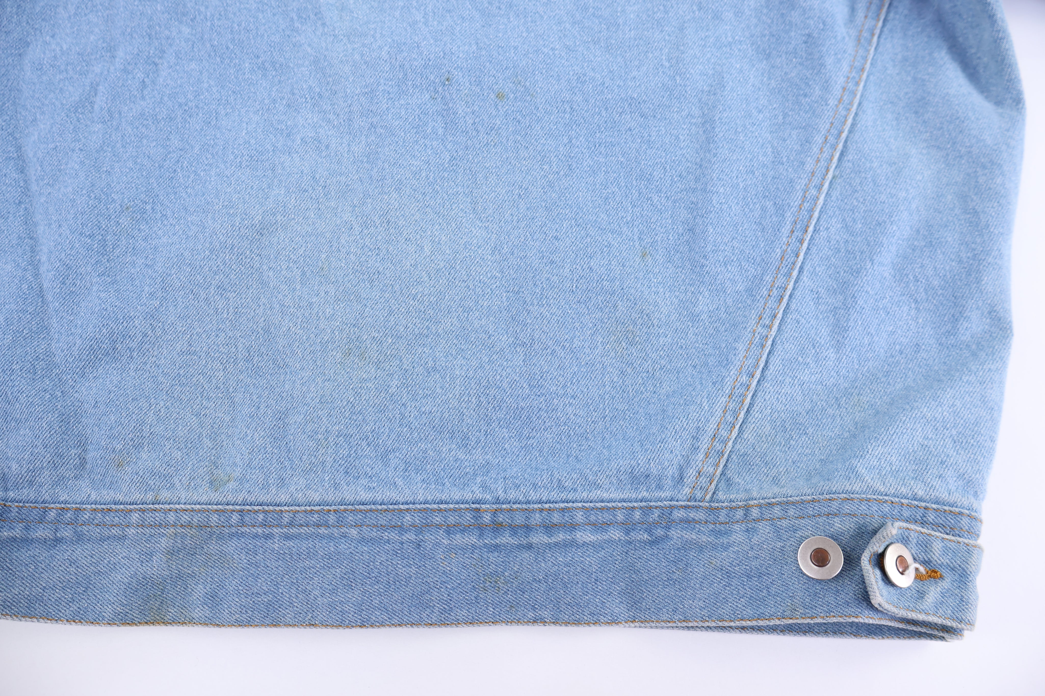 90's Pro Elite Light Wash Denim Jacket