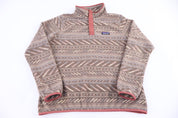Patagonia Logo Patch Snap-T Fleece Pullover
