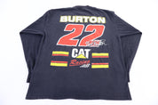 Nascar Ward Burton Caterpillar LS T-shirt