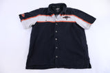 Harley Davidson Motorcycles Multicolor Button Down