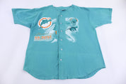 90's Miami Dolphins Football Button Down
