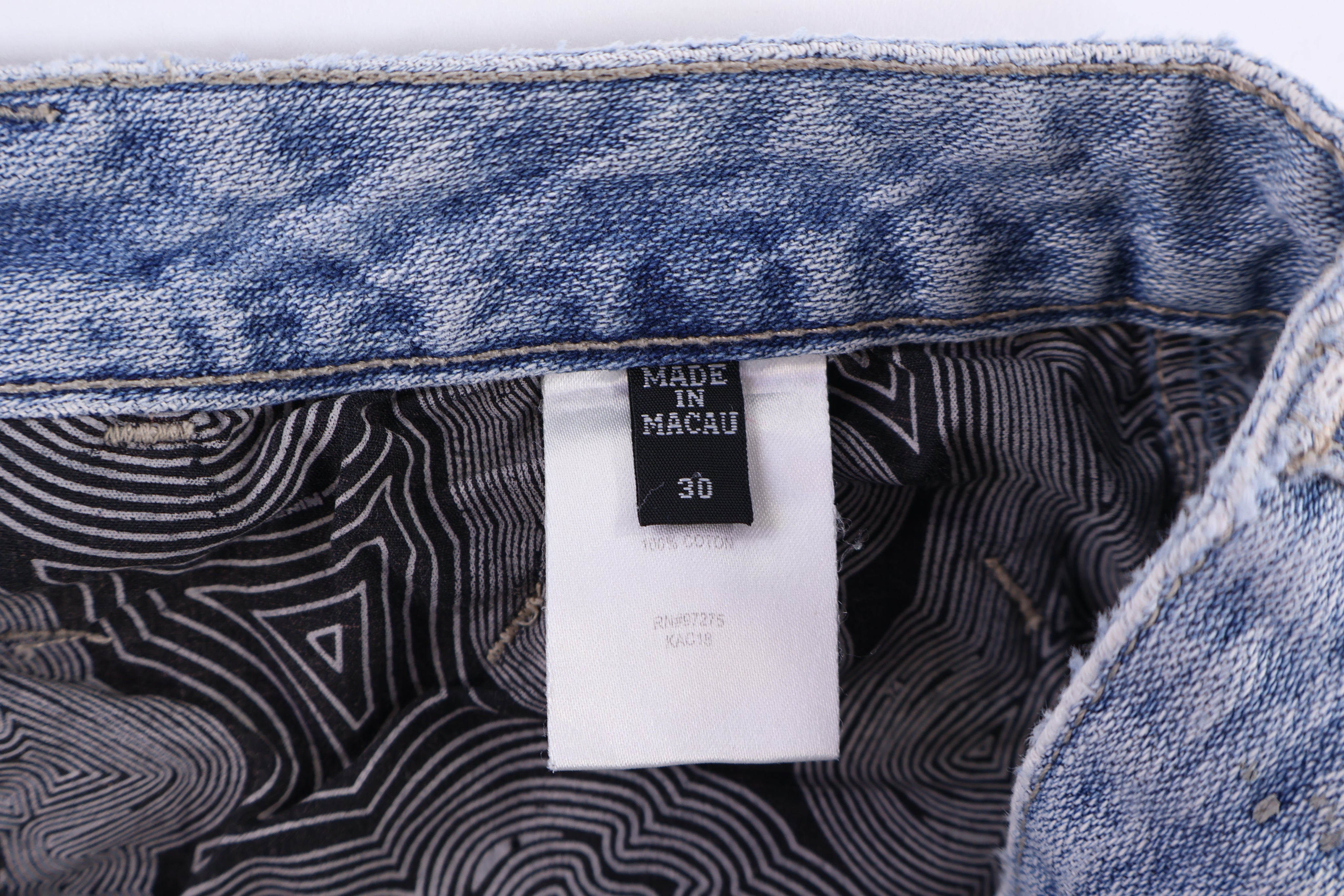Fox Racing Light Wash Denim Jeans