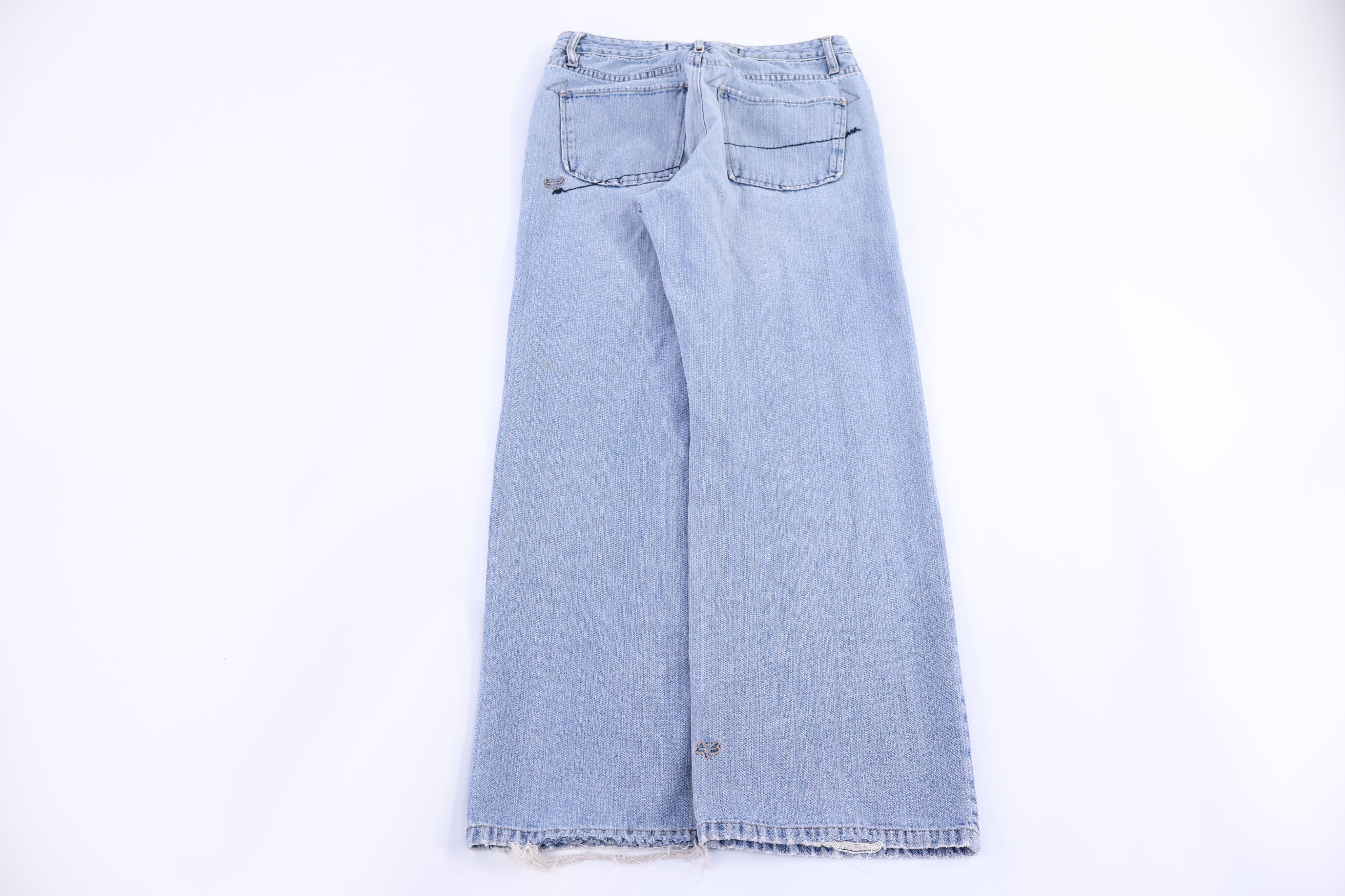 Fox Racing Light Wash Denim Jeans