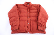 90’s Women's The North Face Embroidered Logo Puffer Jacket