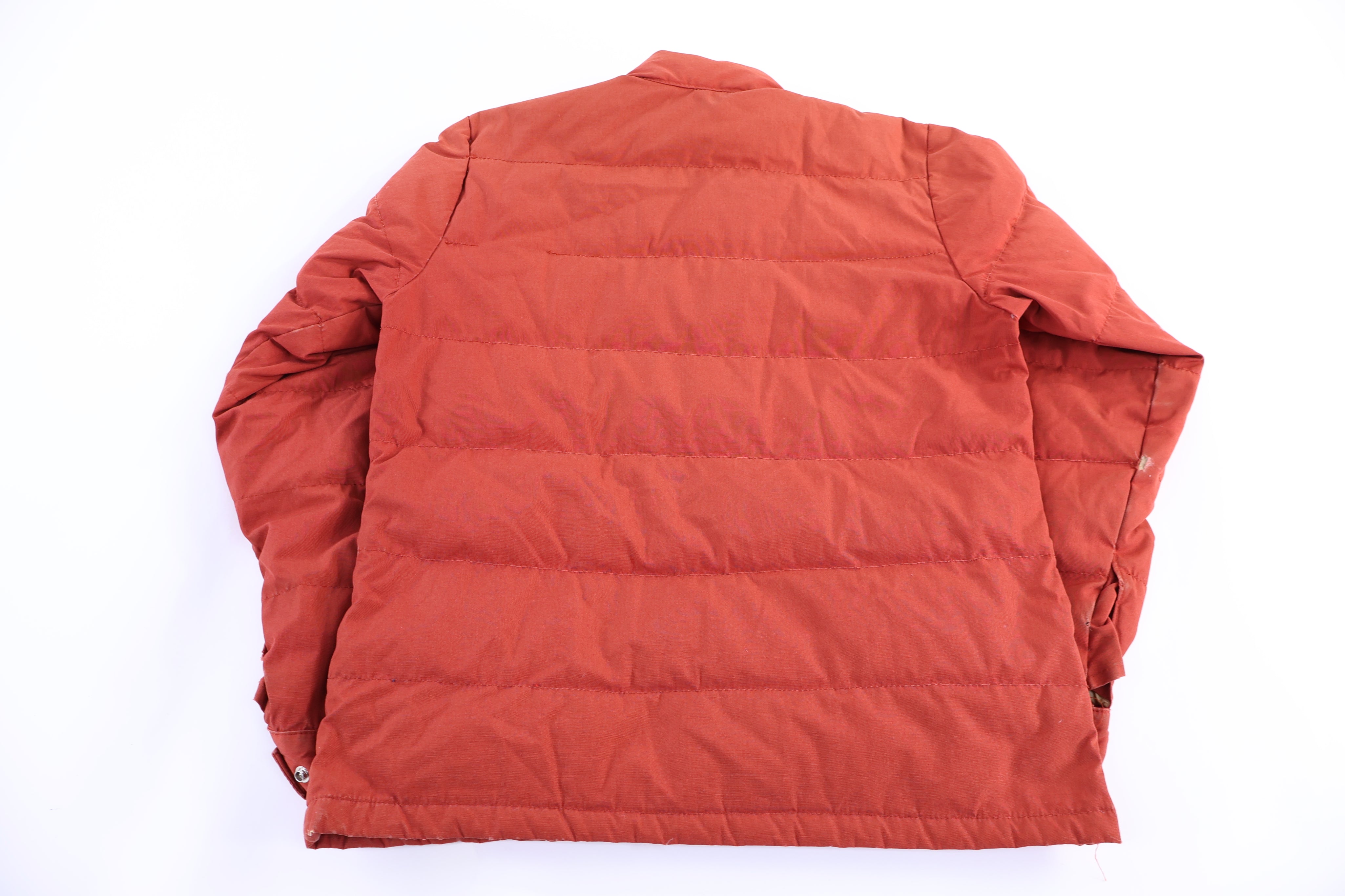 90’s Women's The North Face Embroidered Logo Puffer Jacket