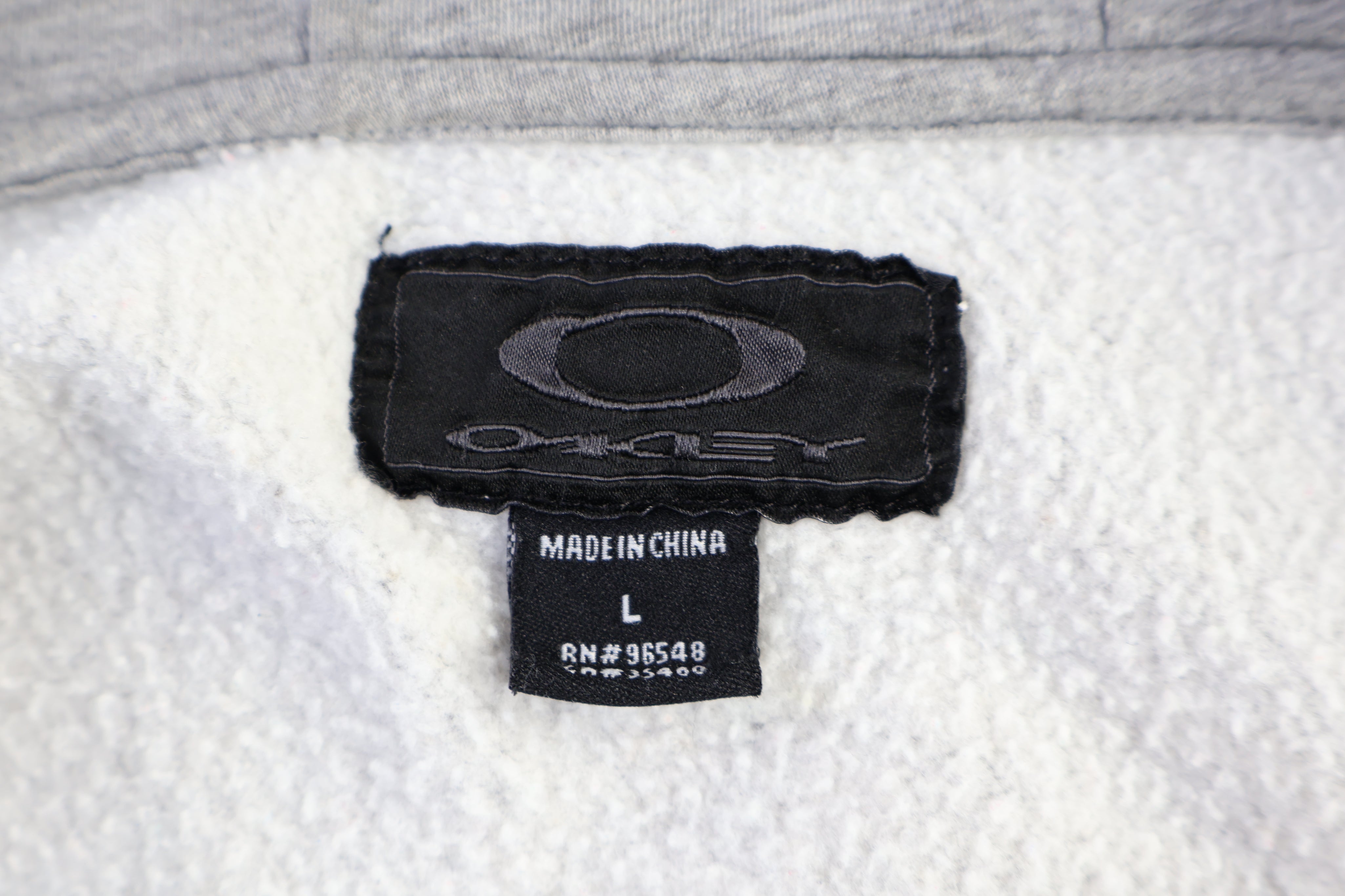 Oakley Factory Pilot Grey Full Zip Hoodie