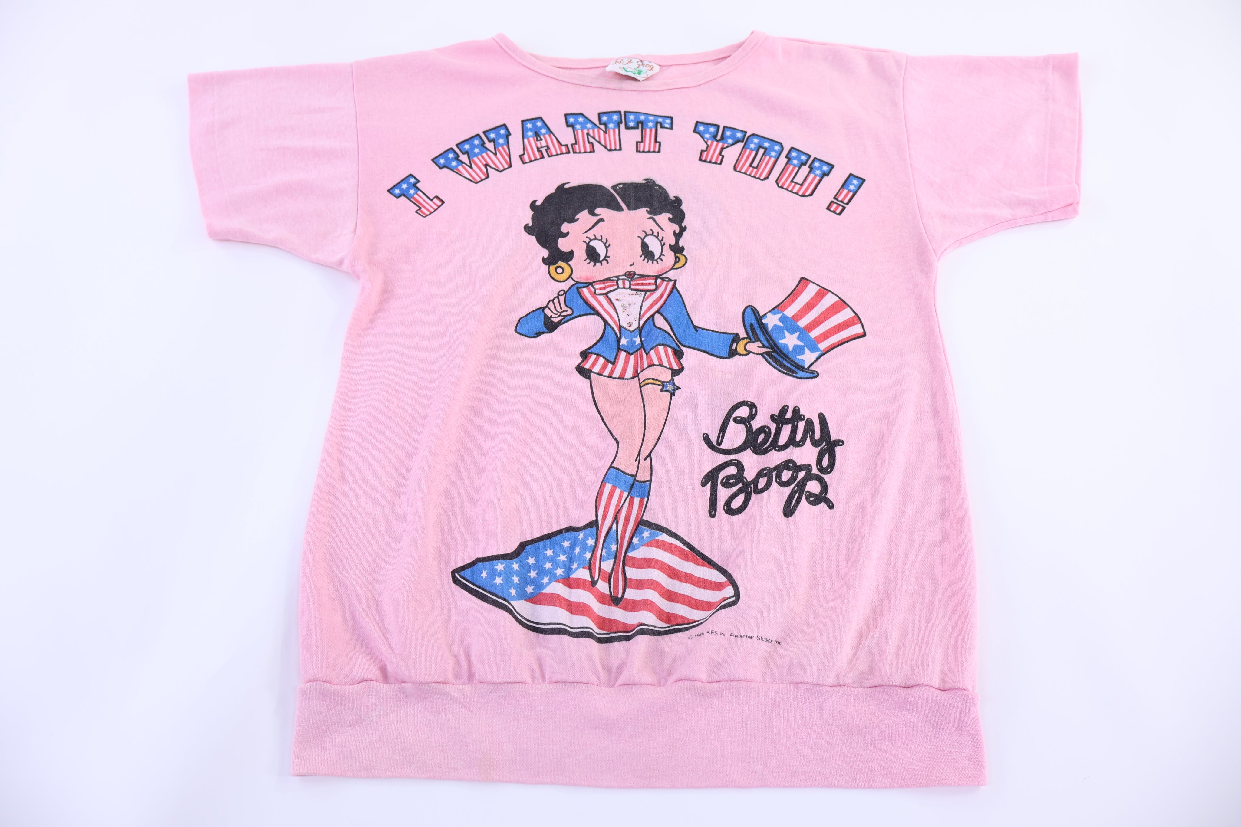 80's Betty Boop I Want You T-shirt