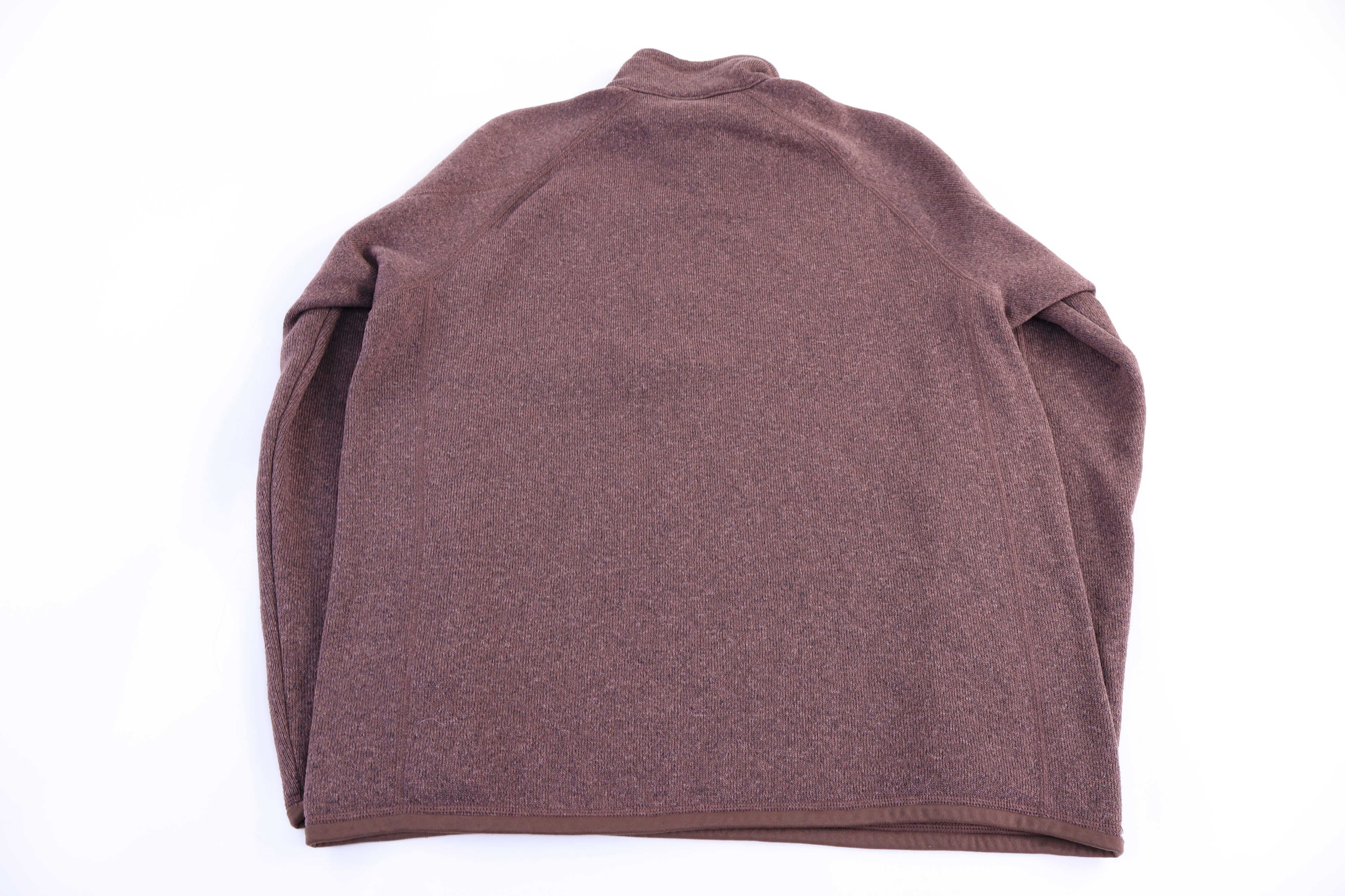 Patagonia Logo Patch Quarter Zip Pullover Sweater
