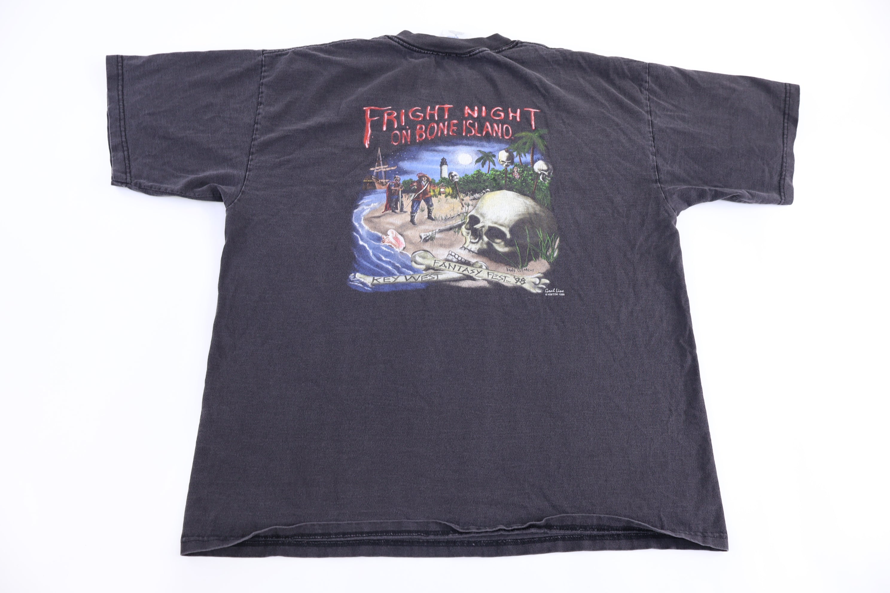 90's Fright Night On Bone Island T-shirt