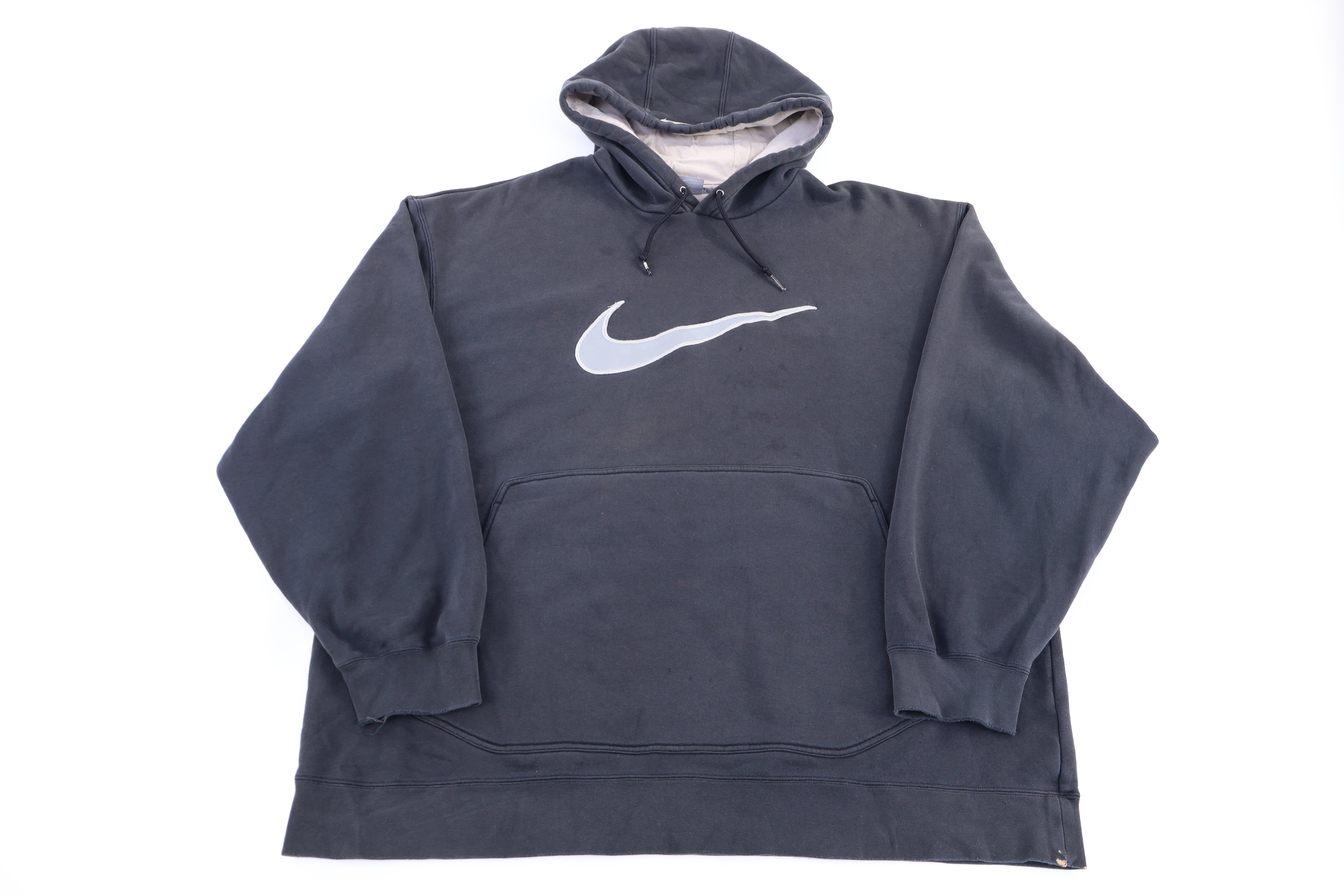 Vintage Nike Embroidered Graphic Pullover Hoodie