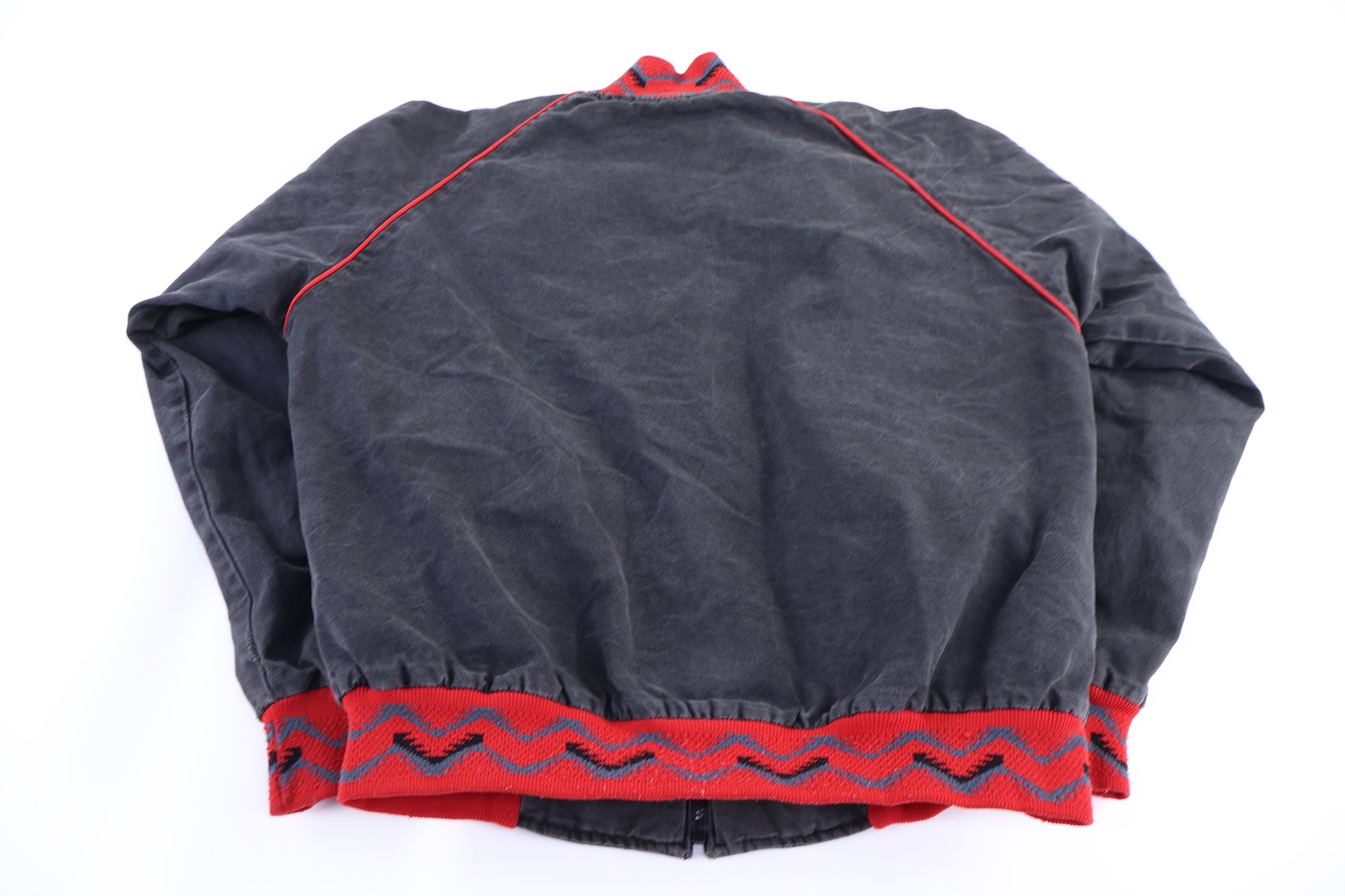 90's Miller Aztec Pattern  Bomber Jacket