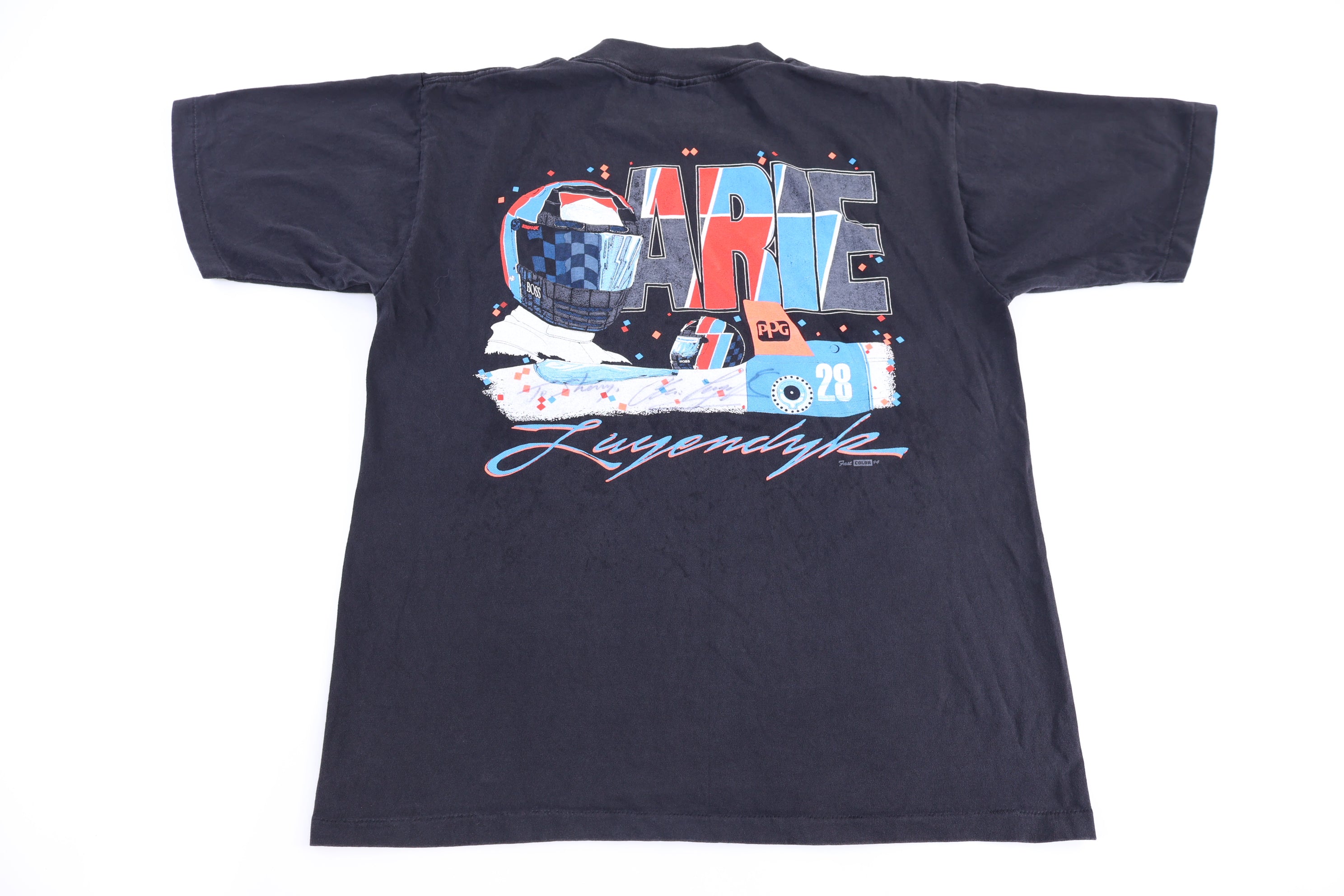 90's Arie Luyendyk Racing Graphic T-shirt