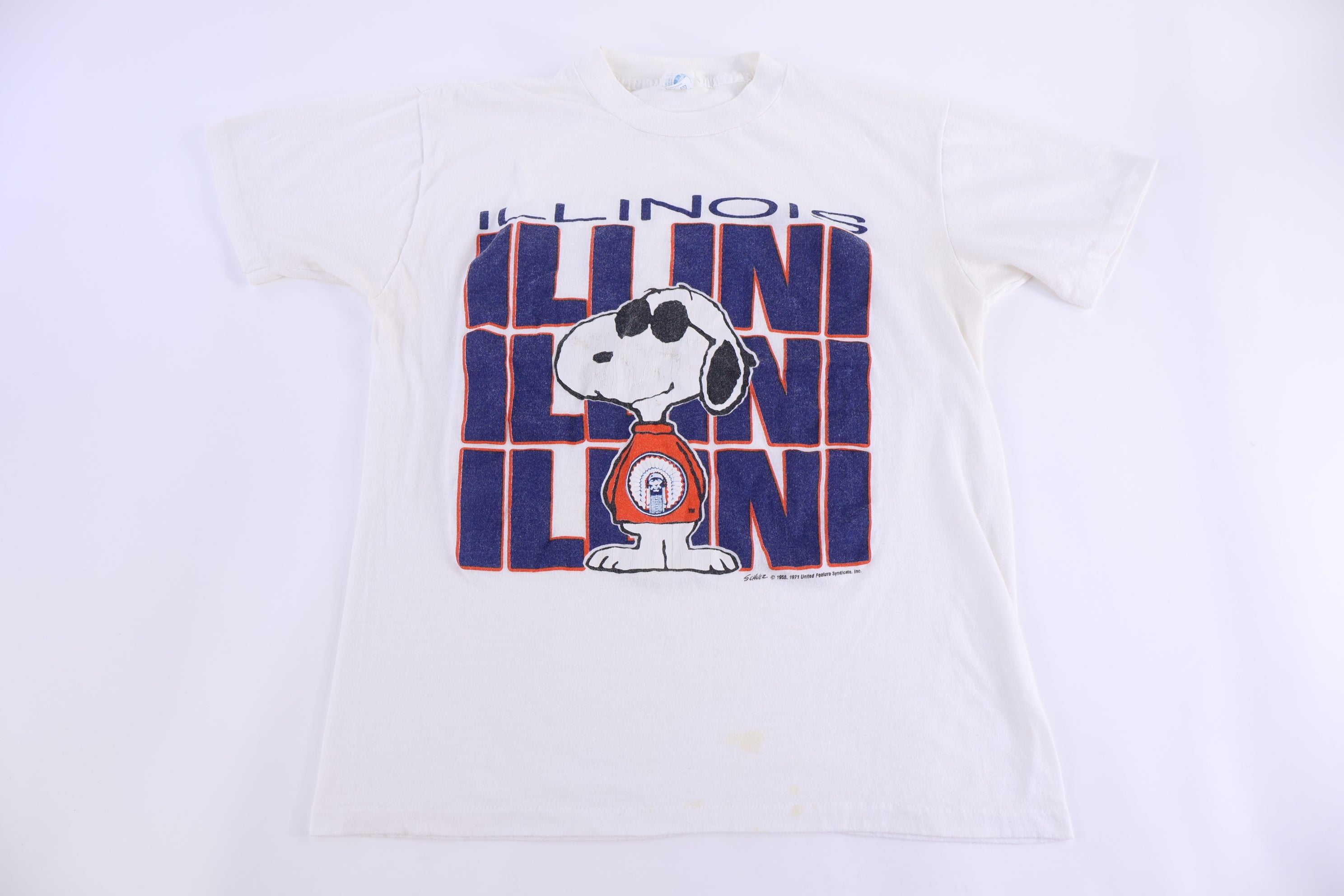 70's Snoopy University of Illinois T-shirt
