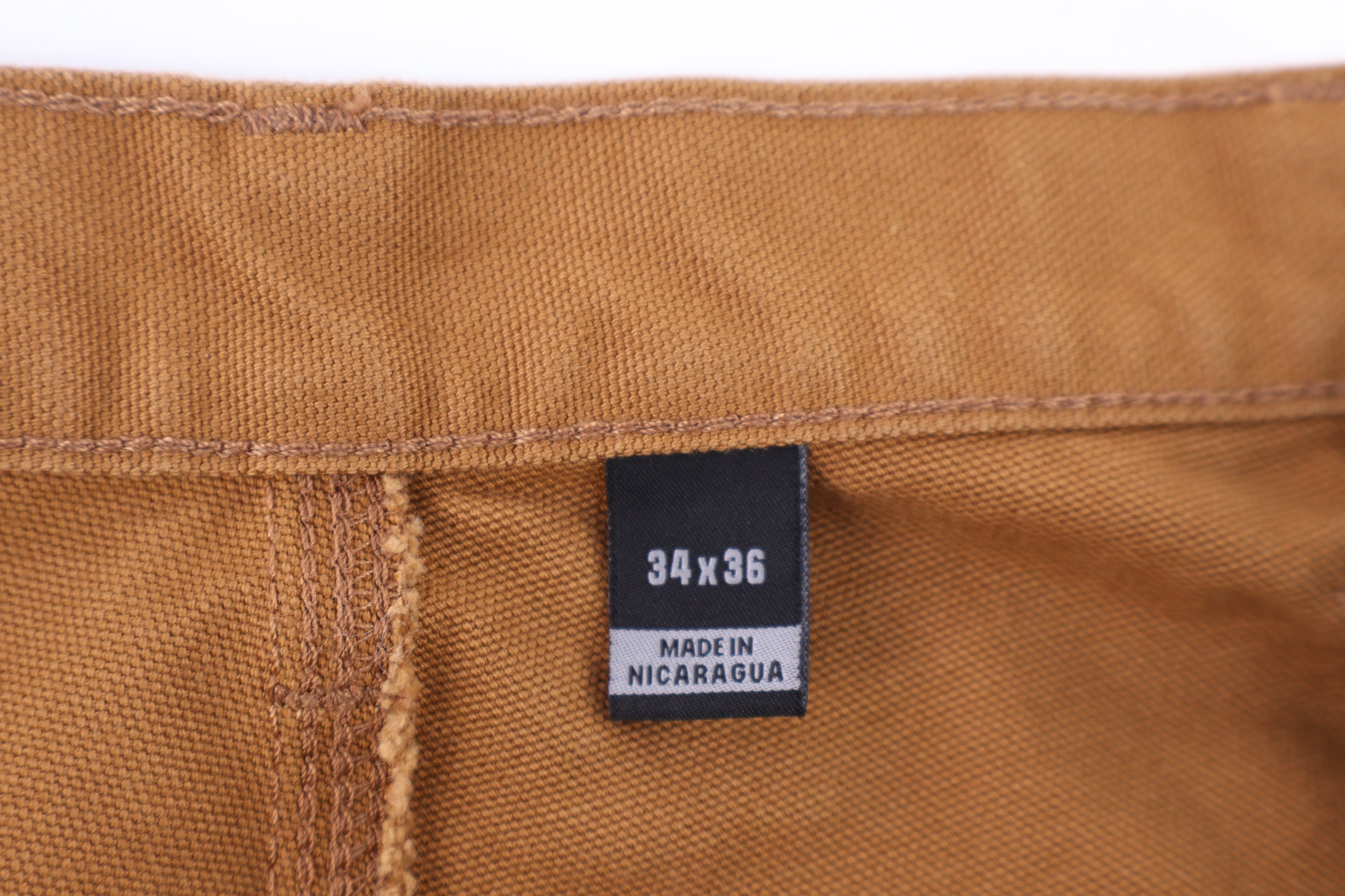 Carhartt Logo Patch Tan Pants
