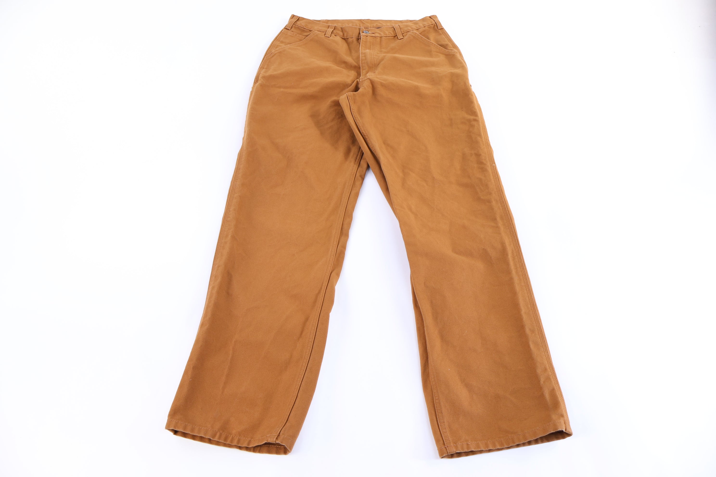 Carhartt Logo Patch Tan Pants